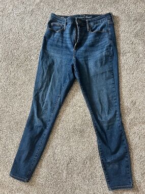 Universal Thread High Rise Skinny Jean, dark tint wash